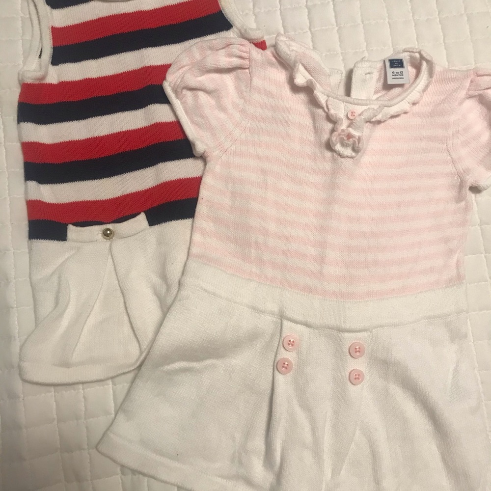 Janie and Jack sweater dress duo